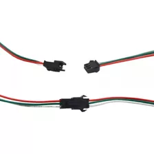 Conector Jst Sm 03 Vias Para Led Rgb, Ws2811, 10 Pares