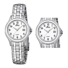 Reloj Lotus Original Para Mujer Acero Clasico Numero L/15151