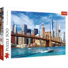 Trefl Red Puzzle De 500 Piezas - Vista De Nueva York