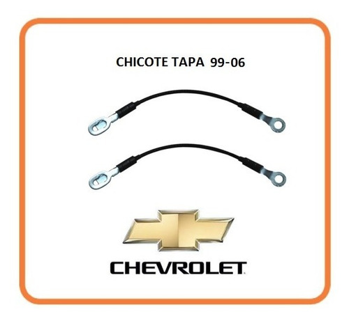 Chicotes De Caja Batea Para Camioneta Chevrolet 1999 A 2006 Foto 2