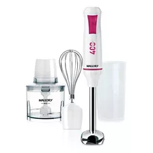 Mixer Mallory Trikxer 400 3 Em 1 400w Processador Batedor Cor Branco/rosa 127v