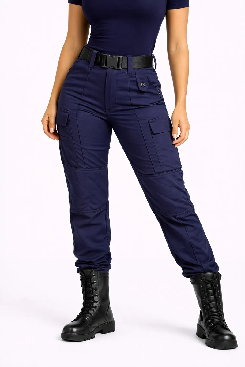 Pántalón Táctico Cargo Mujer Kadima Gabardina Premium