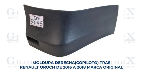 Moldura Trasera Renault Oroch 2016-16-2017-2018-18 Der Origi Foto 2