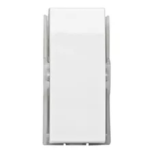 Modulo Interruptor Simples Para Casas E Escitórios- Duale Up Cor Branco