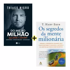 Livros - Do Mil Ao Milhão + Os Segredos Da Mente Milionária