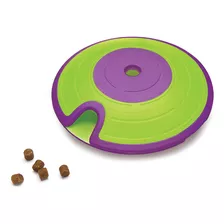 Dispense Liberador Petisco Cão Nina Ottosson Dog Treat Maze Cor Verde Com Roxo