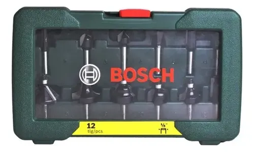 Set Promoline De Fresas 12pcs 1/4 Bosch