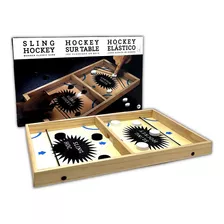 Mesa De Juego De Hockey Mini En Madera Fast Hockey Sling