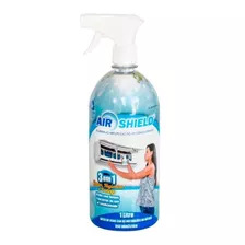 2 Lt Air Shield Produto Para Limpeza De Ar Condicionado 3em1