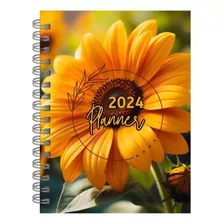 Planner Sunflower Semanal 2024 Datado Ou Permanente