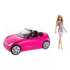Auto Barbie Con Muñeca Glitz Combo Original Mattel Lelab