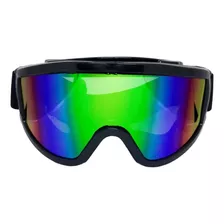  Gafas Tipo Cross Con Visor En Tornasol 