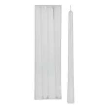 Kit 4 Velas Palito / Banquete Em Parafina 25cm 