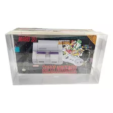 Caixa Protetora Plástica P/console Snes Super Set Console-6