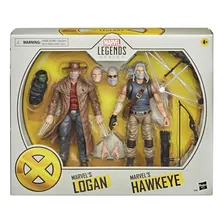 X-men 20th Anniversary Marvel Legends Old Man Logan & Hawkey