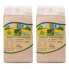 Kit 2 Farinha De Trigo Sarraceno Orgânico Coopernatural 500g