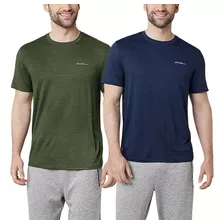 Eddie Bauer Playeras Motion Para Hombre, Paquete De 2 Regal