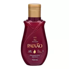 Óleo Corporal De Amêndoas Paixão Framboesa Negra 100ml