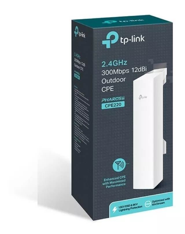 Access Point Tp-link Cpe220 2.4ghz 300mbps 12dbi