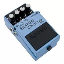 Pedal De Efeito Boss Super Chorus Ch-1 Azul