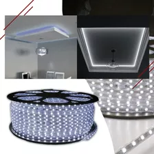 Mangueira Led 5050 Chata 10m Branco Quente Ou Frio Cor Da Luz Branco-frio 110v