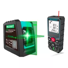 Kit Nivel Laser Verde Trena Lazer Digital 40 Metros Mileseey