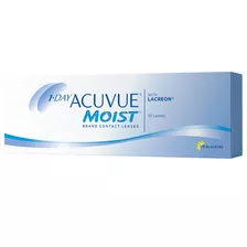 Lentes De Contato 1-day Acuvue Moist Grau Esférico -1.75 Miopia