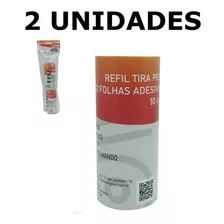 Kit 04 Refil Rolo Adesivo Tira Pêlos E Caspas Papa Bolinha Cor Sortidos