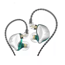 Audífonos Qkz Zax 2 In-ear Dinámico Desmontable + Estuche 