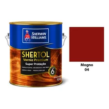 Verniz Shertol Sherwin Williams 3,6l Brilhante Cores Cor Mogno