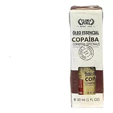 Oleo Essencial De Copaiba 30ml Conta Gota Flora Pura