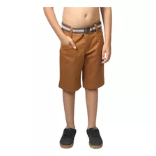 Bermuda Infantil Masculino Menino Sarja Jeans Colorido