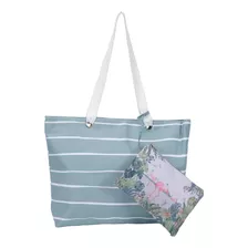 Bolso De Playa Marca Basement Mujer