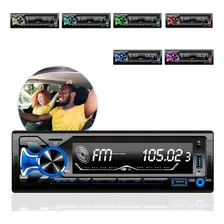 Aparelho Radio Mp3 Automotivo Bluetooth Usb Sd aux 4x 60w