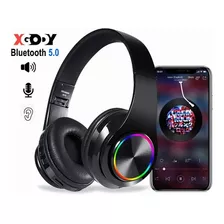 Audífonos Inalámbricos Xgody B39 Bluetooth Game Hi-fi Con Luz Rgb Led