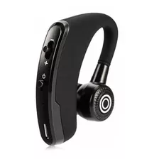 Auricular Manos Libres Mono Bluetooth P/auto V9 C/ Micrófono Color Negro