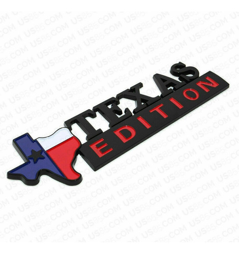 Logo Emblema Texas Edition 5x16cm Para Chevrolet Ford Etc Foto 5