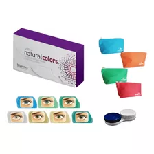 Lentes De Contato Solflex Natural Colors - Com Ou Sem Grau