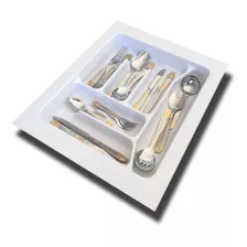 Bandeja Divisor Talher 40x50cm Branco