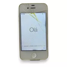 iPhone 4 Usado Branco 8 Gb 512 Mb Ram White