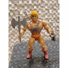 Boneco He Man Motu Estrela 100% Completo Anos 80 Perfeito