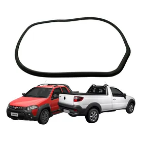 Borracha Do Vidro Traseiro Caçamba Fiat Strada 2014 A 2020