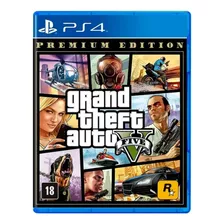 Jogo Gta V Premium Edition - Gta 5 Ps4 - Portugues