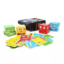 Face Cube 2 Cubos Mágicos Personalizados + Baralho 60 Cartas
