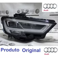 Farol Direito Led Completo Audi A3 Rs3 2020 Original Audi