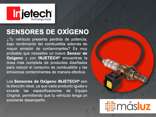 1- Sensor Oxgeno A/d Cc Isuzu Amigo V6 3.2l 98/00 Injetech Foto 6