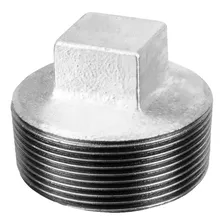 Bujão Plug Tampão Galvanizado De 1/2 Polegada (kit 5 Peças)