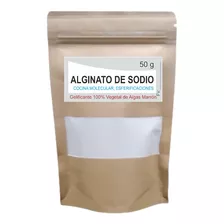 Alginato De Sodio Puro 50g 