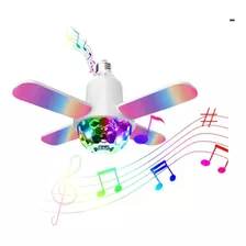 Lampada Musical Caixa De Som Bluetooth Led Rgb Com Controle 