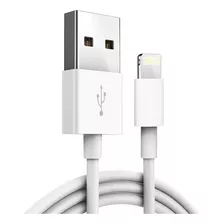 5x Cabo Usb Compatível C/ iPhone 5, 6, 7, 8, X, Xr E 11 1m